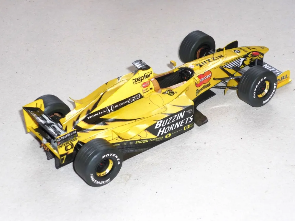 Papierový model Jordan 199 GP Belgicko 1999